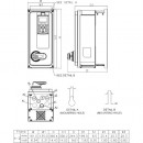 Falownik VFD037FP4EA-52S VFD-CFP2000 Delta Electronics 3-fazowy o mocy 3,7 kW